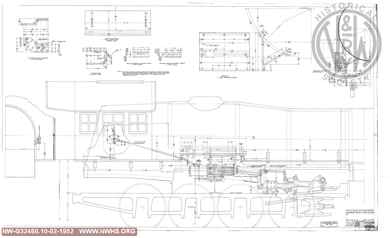 NWHS NW G32460 NW Mech Dwg