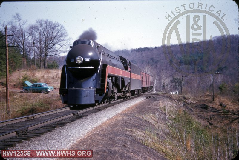 N&W Class K2 118 with #11 at Avalon, NC