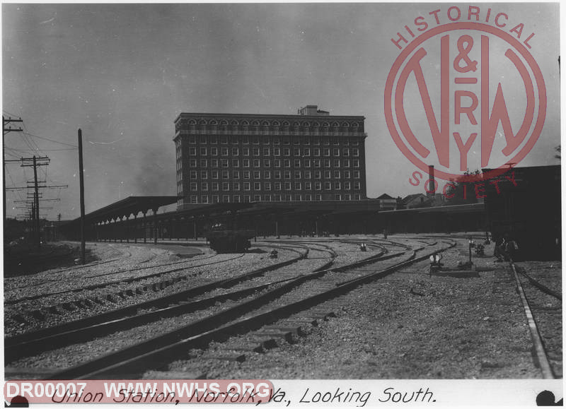 Union Station, Norfolk, Va. Looking south