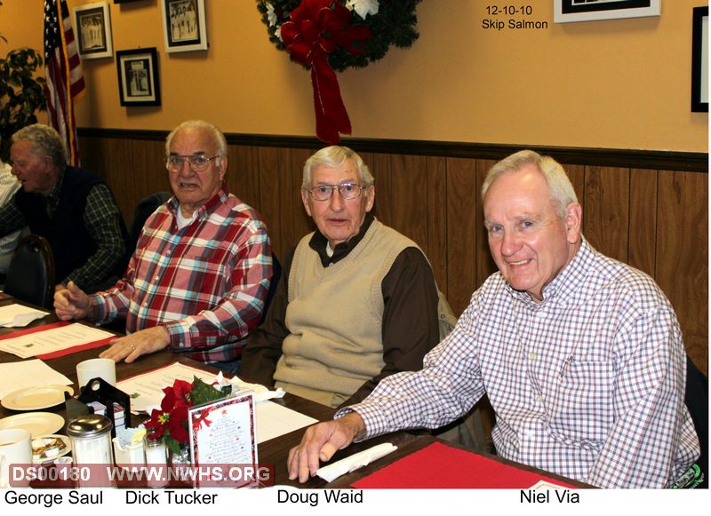 Dick Tucker, Doug Waid and Neal Via