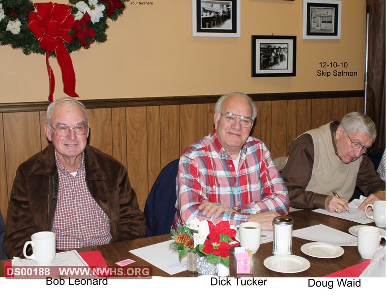 Bob Leonard, Dick Tucker and Doug Waid