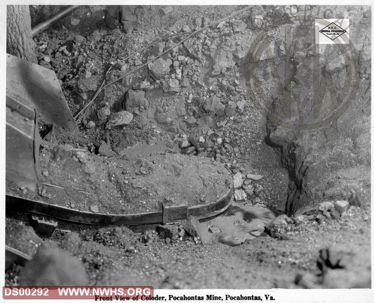 Front View of Coloder, Pocahontas Mine, Pocahontas, VA