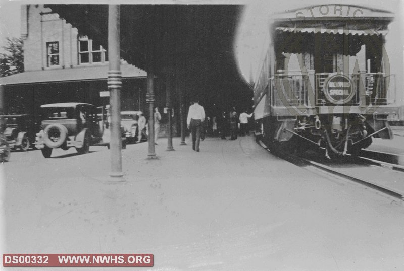 Memphis Special 26 at Bristol, VA depot