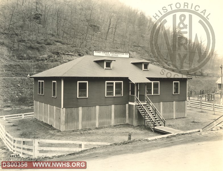 Pond Creek main office Bartley WV circa 1933