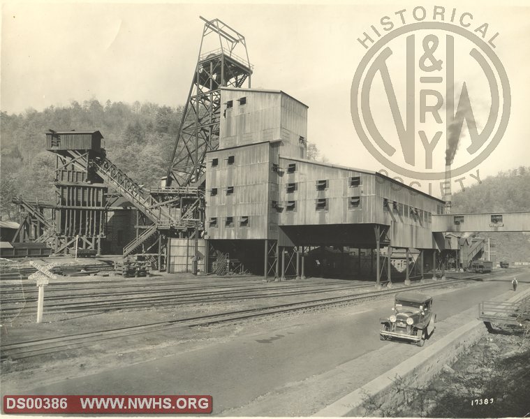 Olga No. 1 Mine at Coalwood, WV on Clear Fork Branch circa 1936