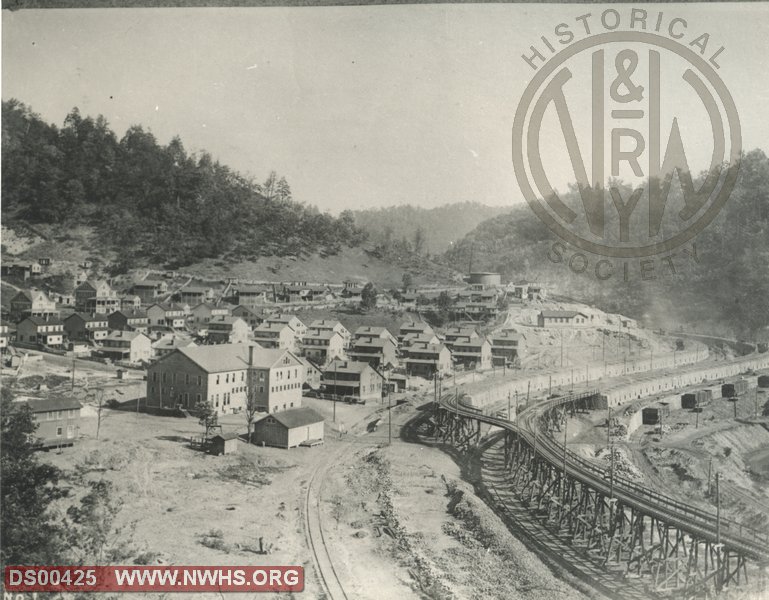 Wilcoe, WV USS Operation No. 1 coke ovens on Tug Fork Branch circa 1913