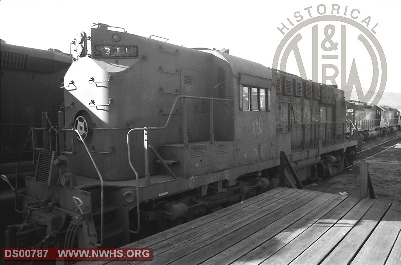 N&W Alco RS11 No. 311 at Shenandoah VA