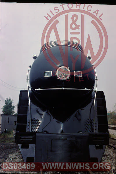 View of N&W J 611 in excursion service