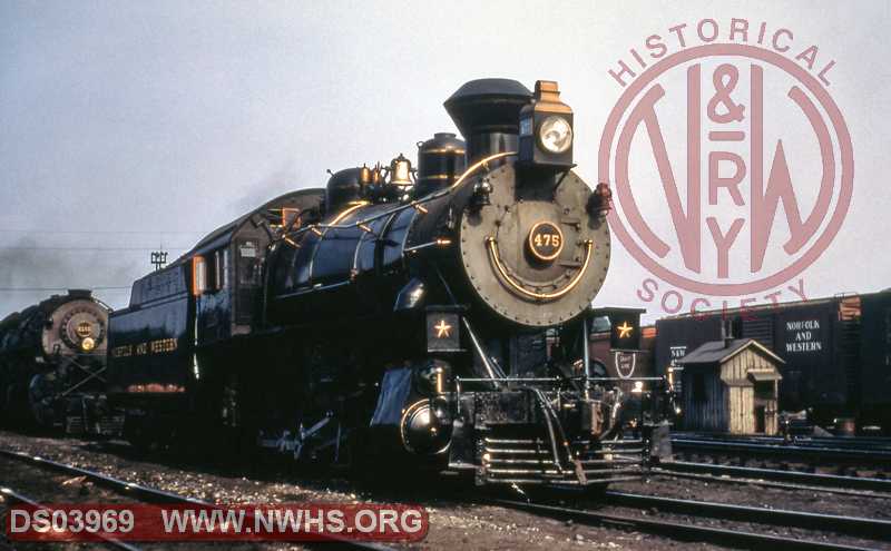 N&W Rwy Class M #475 at Roanoke, VA