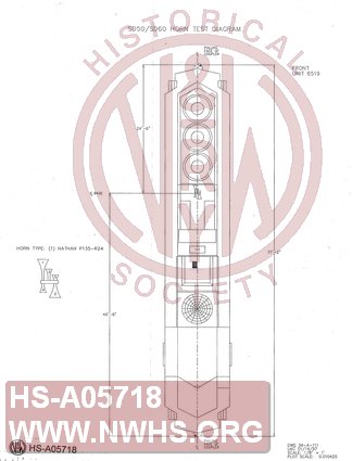 SD50/SD60 Horn Test Diagram