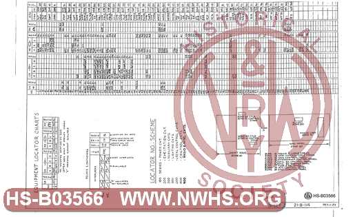 Electrical Diagrams and Charts, SD45 Unit Nos. 1739-1764, Sheet 2 of 24