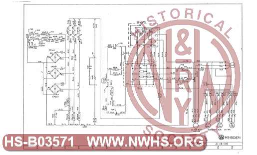 Electrical Diagrams and Charts, SD45 Unit Nos. 1739-1764, Sheet 7 of 24