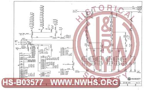 Electrical Diagrams and Charts, SD45 Unit Nos. 1739-1764, Sheet 13 of 24