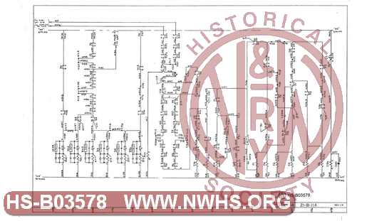 Electrical Diagrams and Charts, SD45 Unit Nos. 1739-1764, Sheet 14 of 24