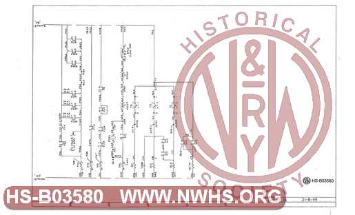 Electrical Diagrams and Charts, SD45 Unit Nos. 1739-1764, Sheet 16 of 24