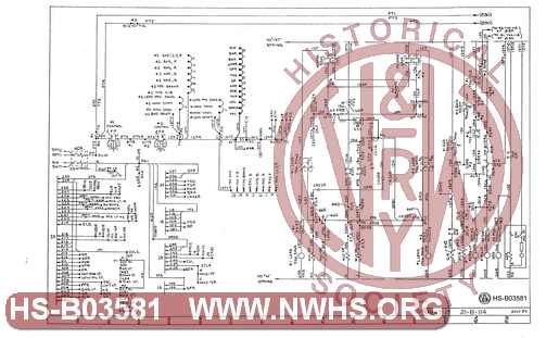 Electrical Diagrams and Charts, SD45 Unit Nos. 1739-1764, Sheet 17 of 24