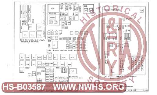 Electrical Diagrams and Charts, SD45 Unit Nos. 1739-1764, Sheet 23 of 24