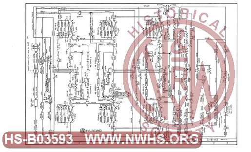 Electrical Diagrams and Charts, SD45 Unit Nos. 1735-1738, Sheet 5 of 24