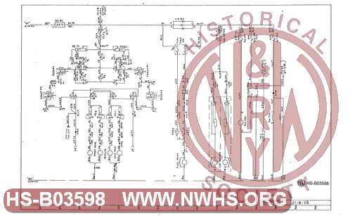 Electrical Diagrams and Charts, SD45 Unit Nos. 1735-1738, Sheet 10 of 24