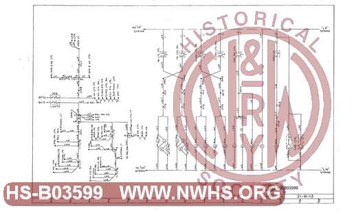 Electrical Diagrams and Charts, SD45 Unit Nos. 1735-1738, Sheet 11 of 24