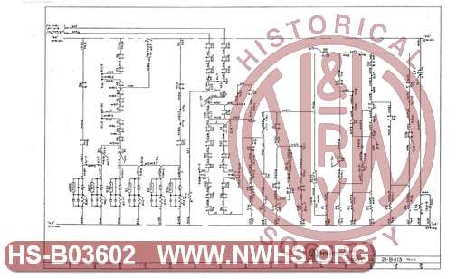 Electrical Diagrams and Charts, SD45 Unit Nos. 1735-1738, Sheet 14 of 24