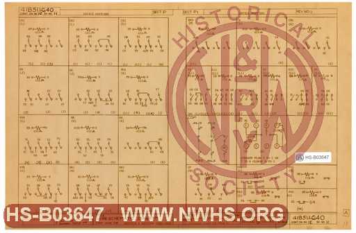 Schematic Diagram for U28B 1900-1929, Sheet 11 of 13, Device Sketches