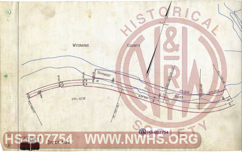 Guyandot & Tug River Railroad Co., Right of way required from Henry C. King, Wyoming & Mingo Counties, W.Va.