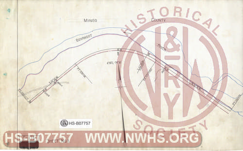 Guyandot & Tug River Railroad Co., Right of way required from Henry C. King, Wyoming & Mingo Counties, W.Va.