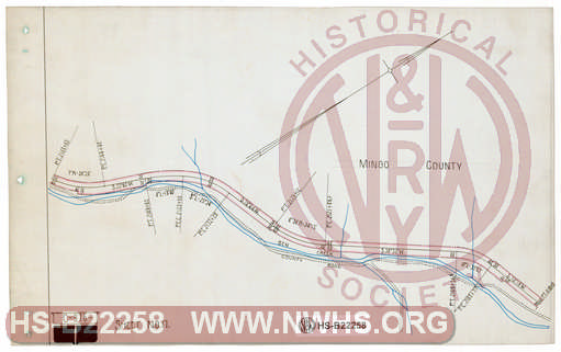 Guyandot & Tug River Railroad Co., Right of way required from Henry C. King, Wyoming & Mingo Counties, W.Va.