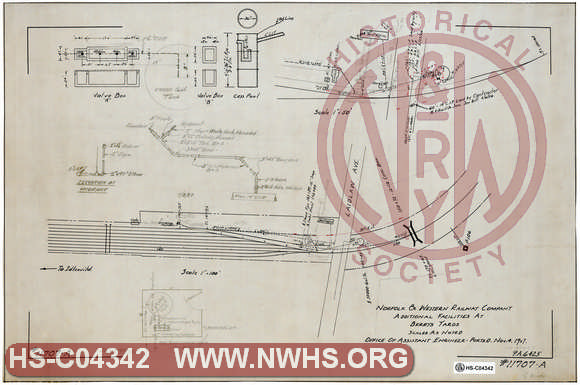 N&W Ry, Additional Facilities at Berrys Yards