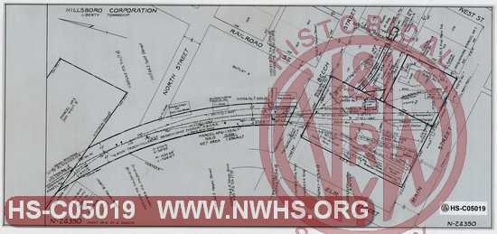 N&W Ry Hillsboro Branch, Land to be acquired from the Baltimore & Ohio Railroad Co.Hillsboro, OH