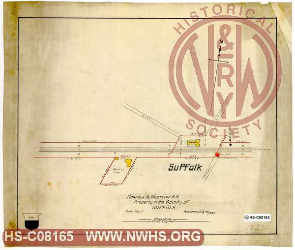 N&W RR, Property in the Vicinity of Suffolk