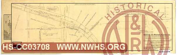 N&W Ry, Norfolk Division - Durham District, Pro siding facilities for serving Central Carolina Farmers Exchange, Inc., MP L113+1313.5', Durham N.C.