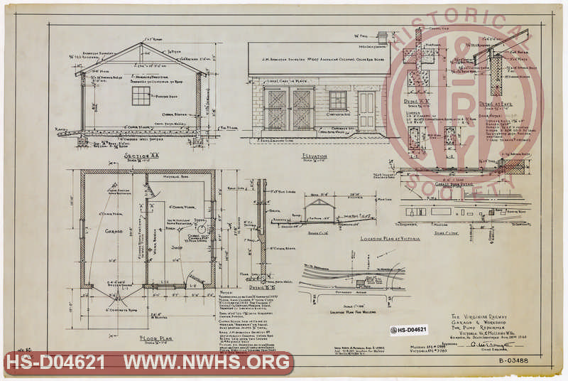 VGN, Garage & Workshop for Pump Repairman, Victoria, Va. & Mullens W.Va.