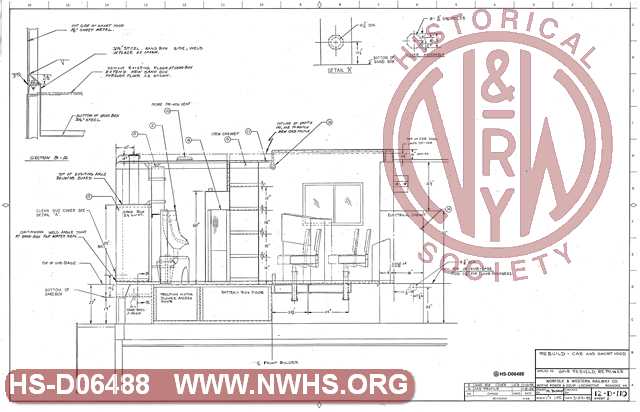 Rebuild - Cab and Short Hood , applies to GP9 rebuild, repower