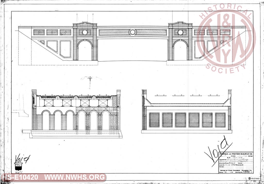 Elimination of Grade Crossing - Broad Street, MP 702+8154, Scioto Division, Columbus District