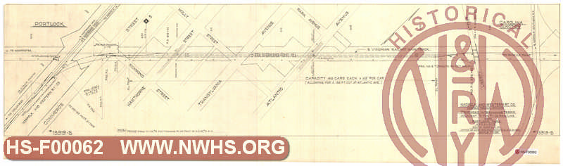 Proposed Interchange Tracks adjacent to VGN Ry. near Portlock Yard, South Norfolk, VA