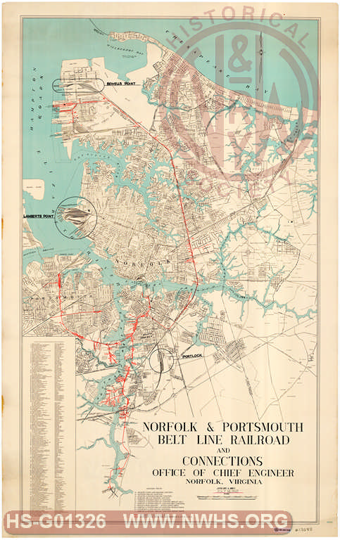 Norfolk & Portsmouth Belt Line Railroad and Connections