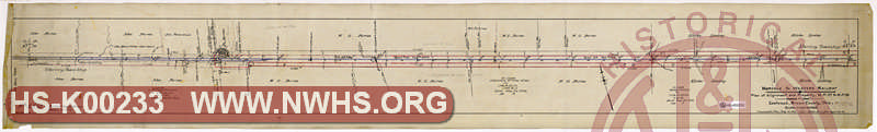 N&W Ry, Plan of alignment and property, MP 37 to MP 38 at Eastwood, Brown County, Ohio