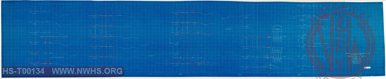 Cross Sections, Proposed Coaling Station, Vicker, VA, MP 295+3235'