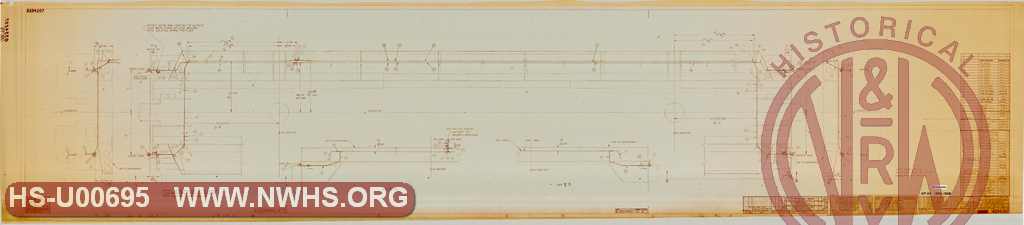 Fwd & Rev Sand Piping, Underframe Bottom Mounted (for N&W GP35s 1302-1308)