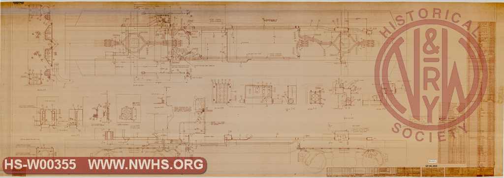 Elect. Equip. Assembly, Deck & Underframe Mounted (for N&W GP35 2910 [ex-NKP 910])