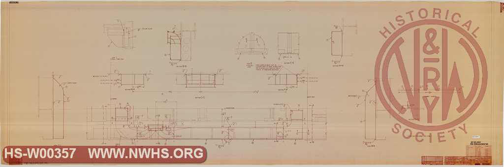 Air Duct Assembly and Application (for N&W GP35s 2910 [ex-NKP 910], 3540-3547 [ex-WAB 540-547])