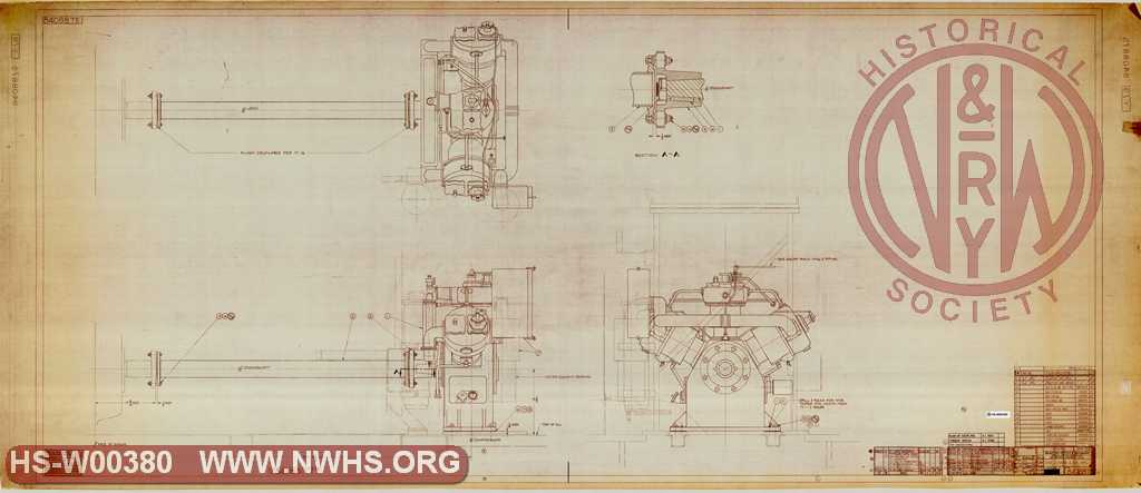 Air Compressor & Dr Applcaition (for Illinois Terminal SD39)