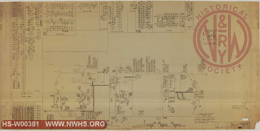 Locomotive Wiring Diagram, Conduit (for Illinois Terminal SD39)