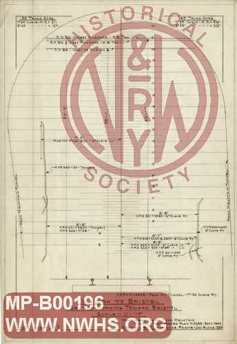 N&W Ry Clearance Drawings, Walton to Bristol