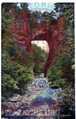 Natural Bridge, Virginia, Norfolk and Western Railway