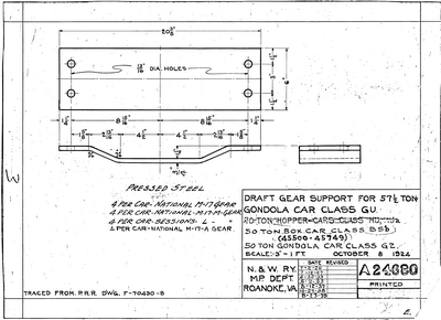 NWHS NW-A24680-NW Mech Dwg