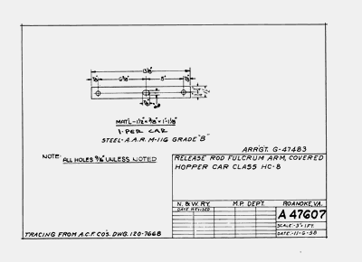 NWHS NW-A47607-NW Mech Dwg