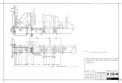 NWHS NW-B15548-NW Mech Dwg